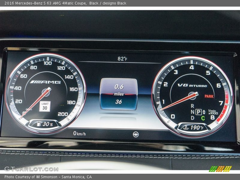 Black / designo Black 2016 Mercedes-Benz S 63 AMG 4Matic Coupe