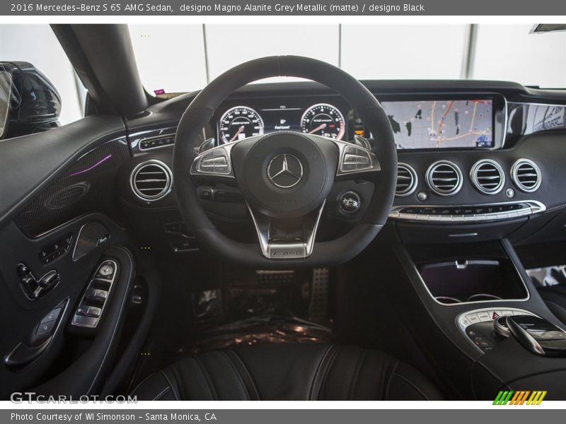 Dashboard of 2016 S 65 AMG Sedan