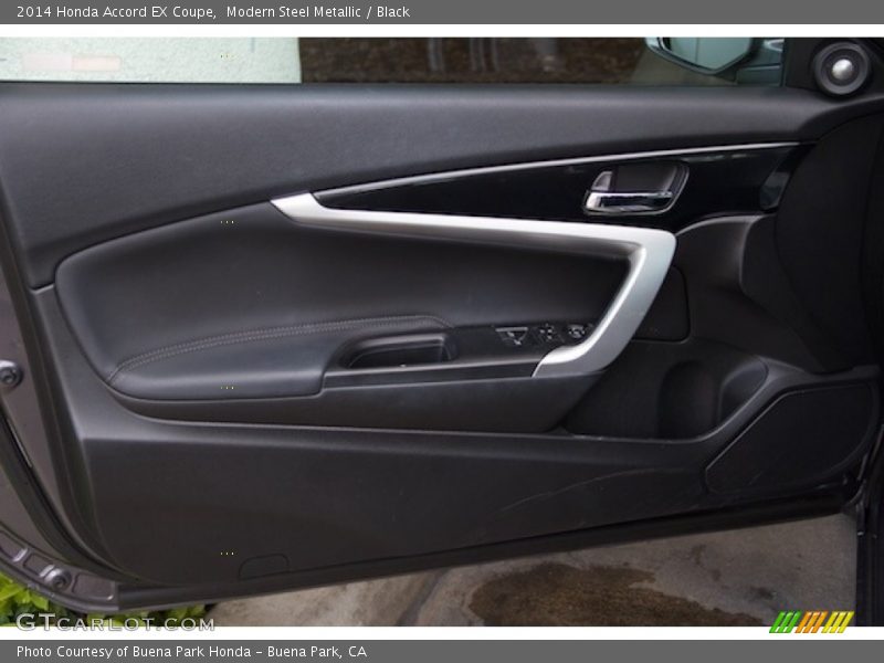 Modern Steel Metallic / Black 2014 Honda Accord EX Coupe