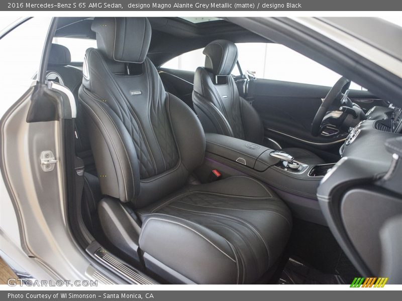 2016 S 65 AMG Sedan designo Black Interior