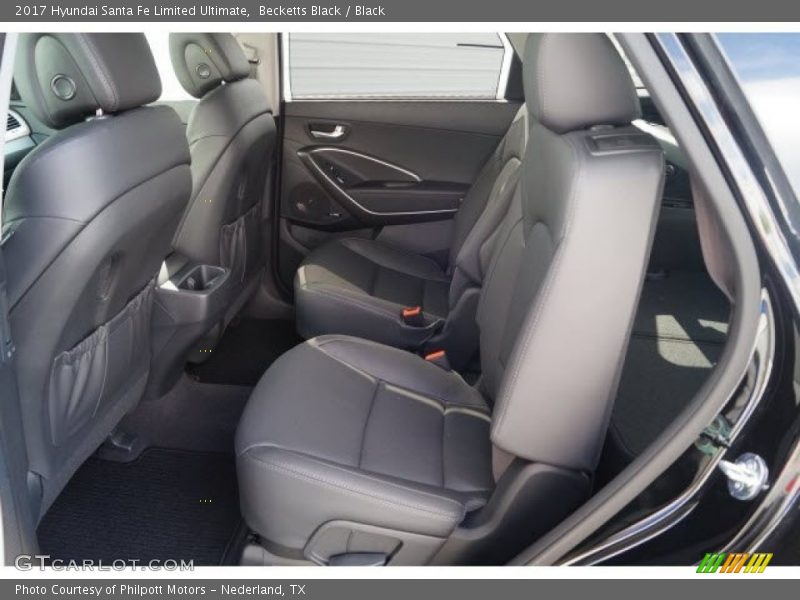 Becketts Black / Black 2017 Hyundai Santa Fe Limited Ultimate