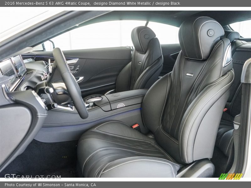 Front Seat of 2016 S 63 AMG 4Matic Coupe