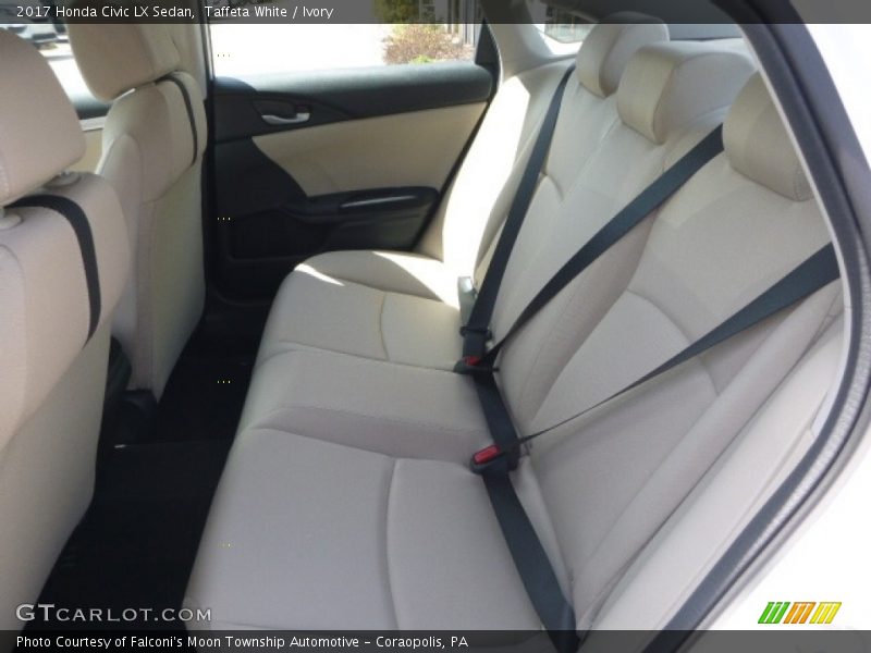 Taffeta White / Ivory 2017 Honda Civic LX Sedan