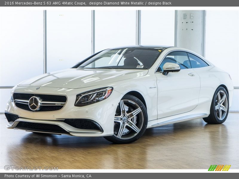 Front 3/4 View of 2016 S 63 AMG 4Matic Coupe