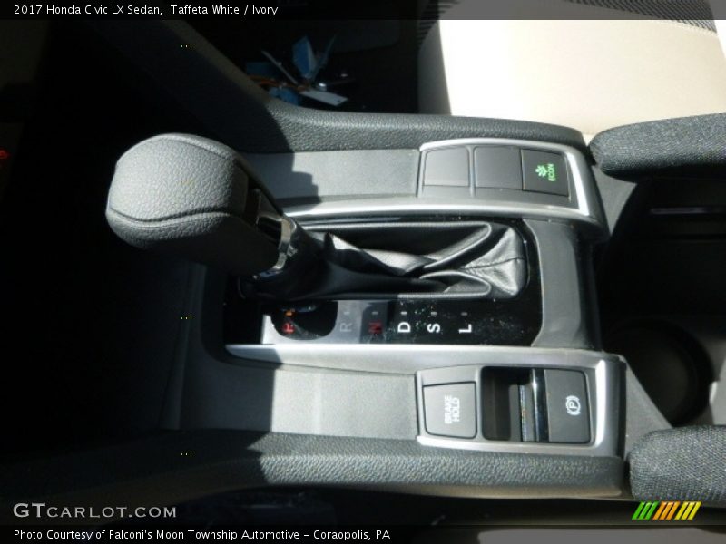 Taffeta White / Ivory 2017 Honda Civic LX Sedan