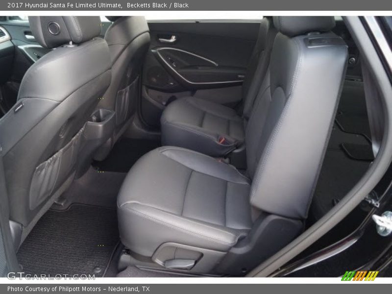 Becketts Black / Black 2017 Hyundai Santa Fe Limited Ultimate