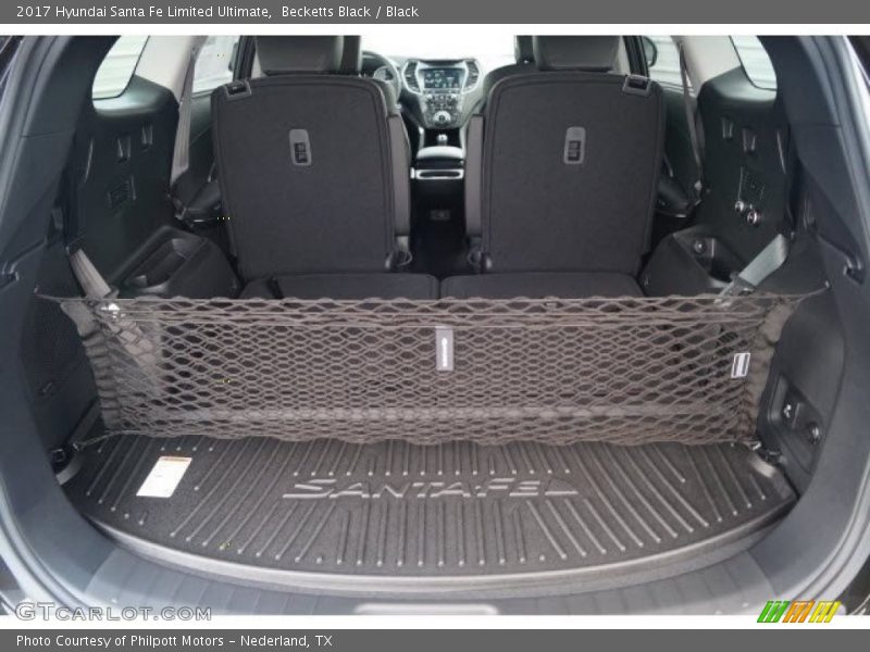 Becketts Black / Black 2017 Hyundai Santa Fe Limited Ultimate