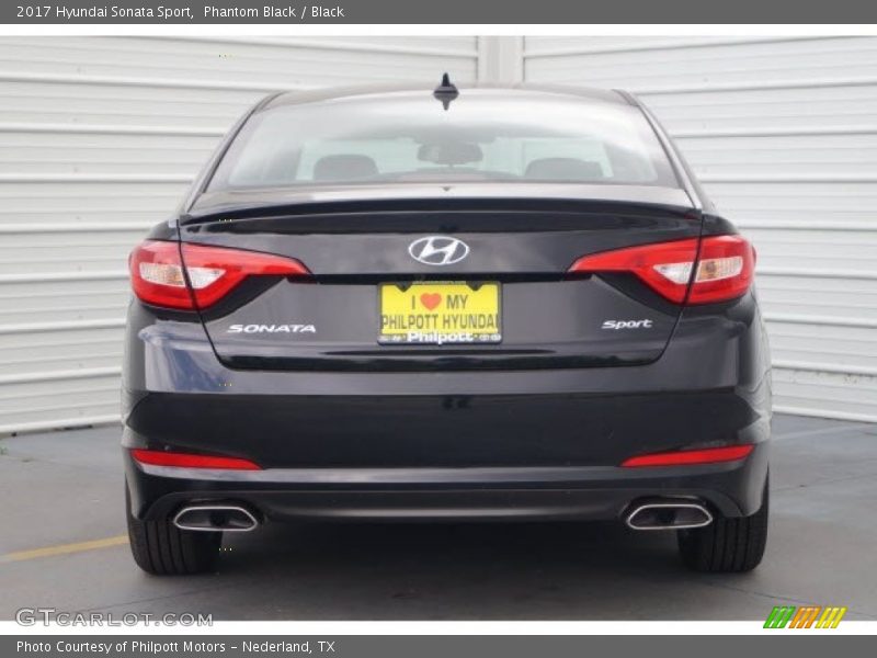 Phantom Black / Black 2017 Hyundai Sonata Sport