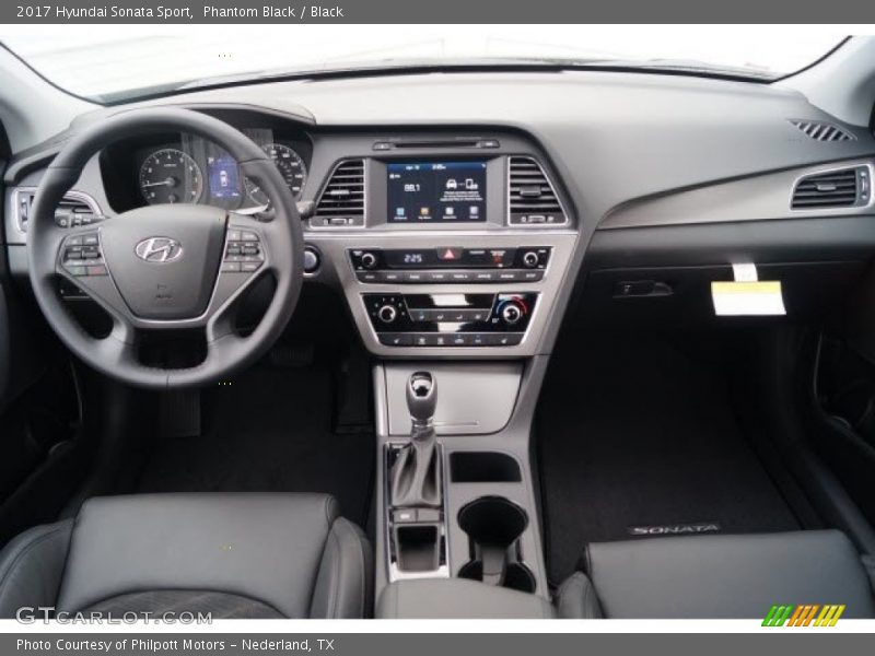Phantom Black / Black 2017 Hyundai Sonata Sport