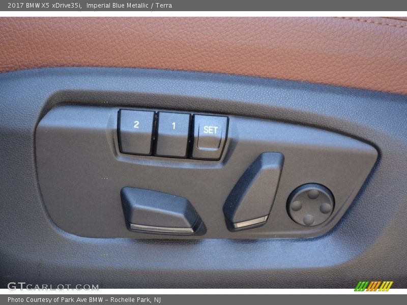 Imperial Blue Metallic / Terra 2017 BMW X5 xDrive35i