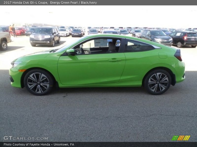  2017 Civic EX-L Coupe Energy Green Pearl