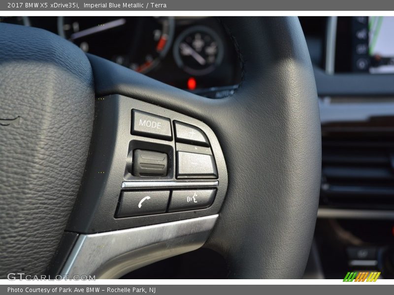 Imperial Blue Metallic / Terra 2017 BMW X5 xDrive35i
