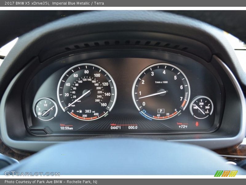  2017 X5 xDrive35i xDrive35i Gauges