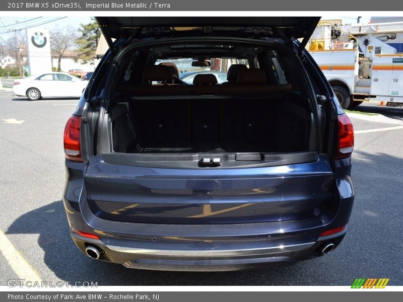 Imperial Blue Metallic / Terra 2017 BMW X5 xDrive35i