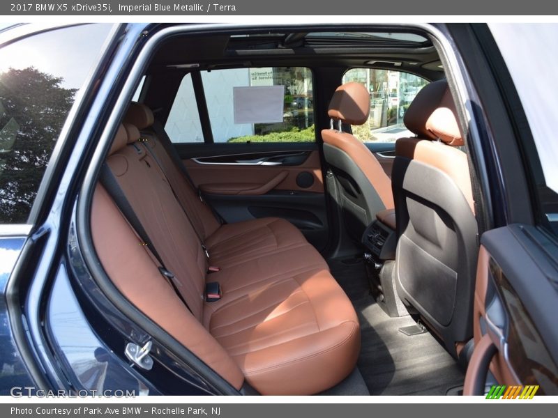 Imperial Blue Metallic / Terra 2017 BMW X5 xDrive35i