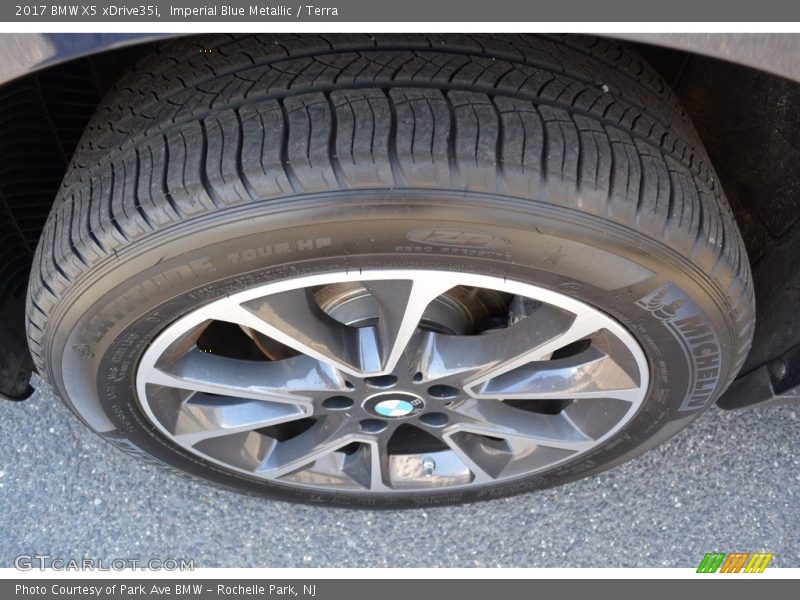 Imperial Blue Metallic / Terra 2017 BMW X5 xDrive35i