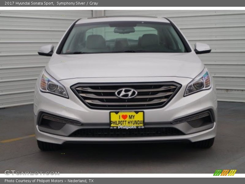 Symphony Silver / Gray 2017 Hyundai Sonata Sport