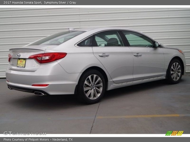 Symphony Silver / Gray 2017 Hyundai Sonata Sport