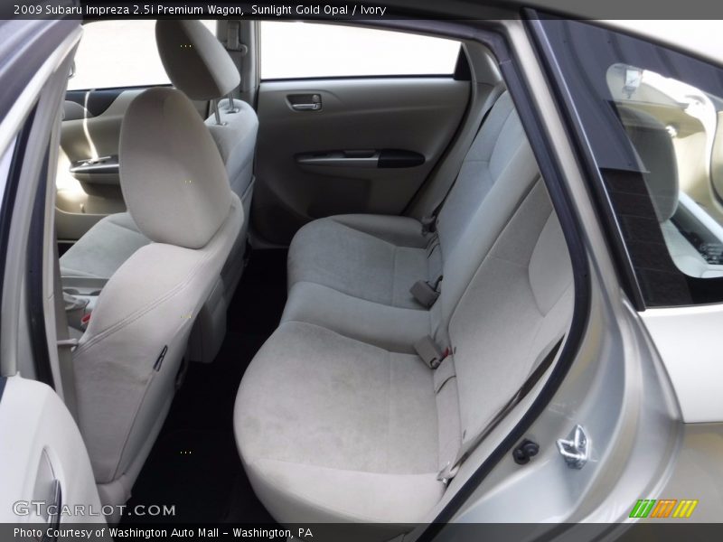 Sunlight Gold Opal / Ivory 2009 Subaru Impreza 2.5i Premium Wagon