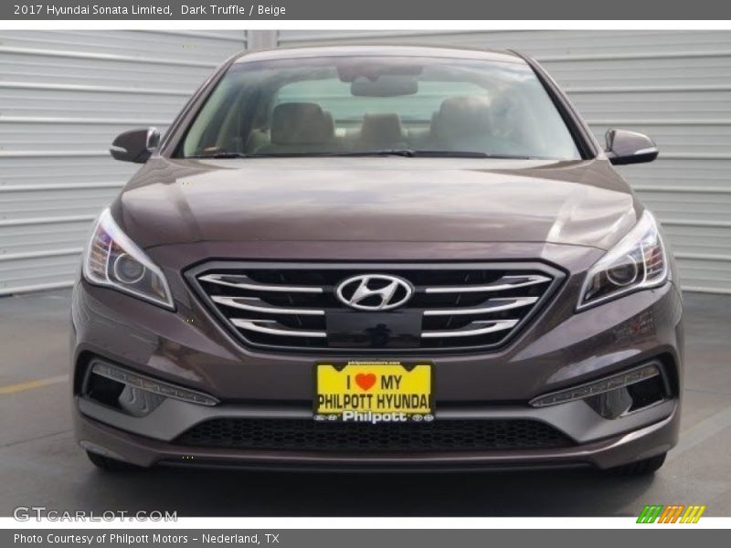 Dark Truffle / Beige 2017 Hyundai Sonata Limited