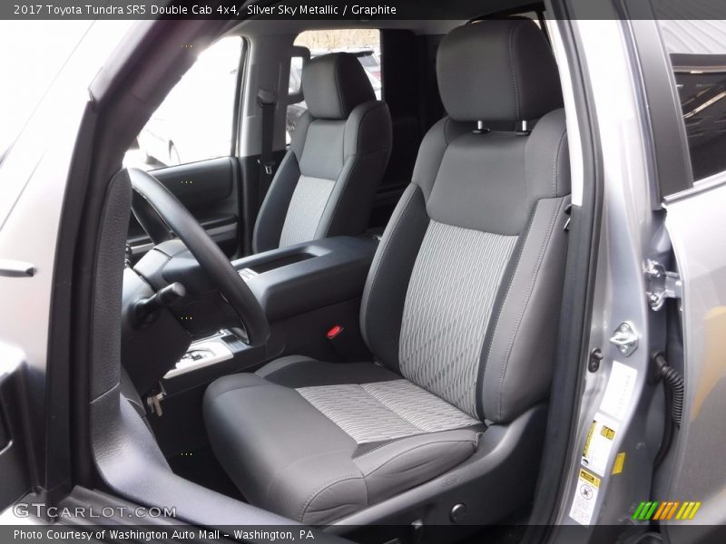 Front Seat of 2017 Tundra SR5 Double Cab 4x4