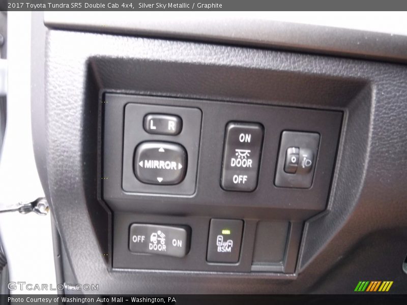 Controls of 2017 Tundra SR5 Double Cab 4x4