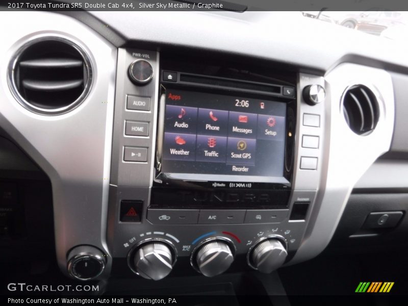 Controls of 2017 Tundra SR5 Double Cab 4x4