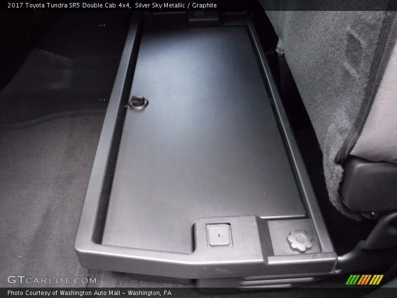 Rear Seat of 2017 Tundra SR5 Double Cab 4x4