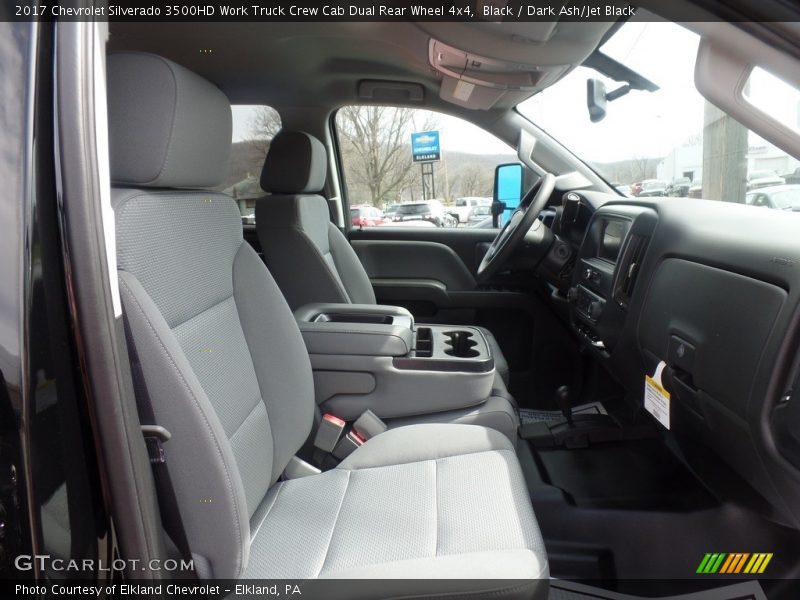 Black / Dark Ash/Jet Black 2017 Chevrolet Silverado 3500HD Work Truck Crew Cab Dual Rear Wheel 4x4