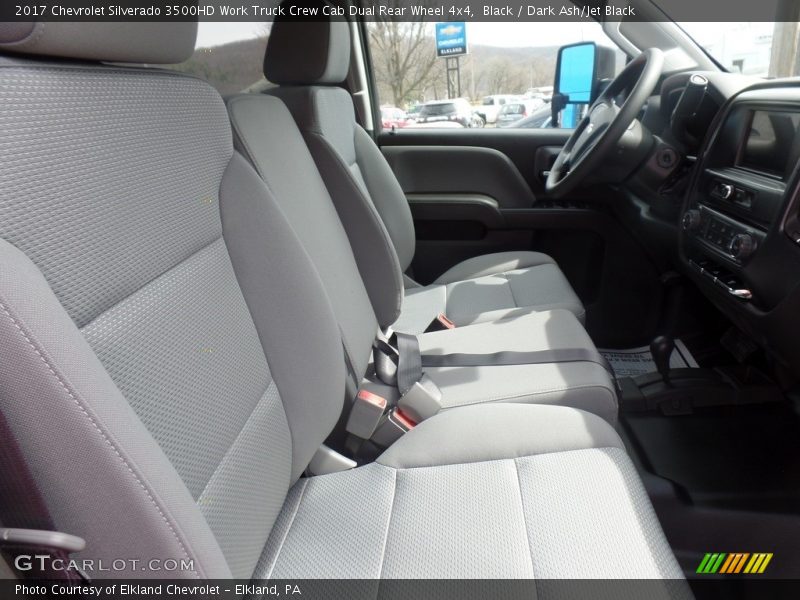 Black / Dark Ash/Jet Black 2017 Chevrolet Silverado 3500HD Work Truck Crew Cab Dual Rear Wheel 4x4