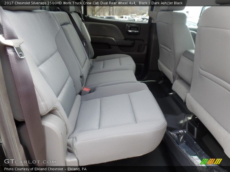 Black / Dark Ash/Jet Black 2017 Chevrolet Silverado 3500HD Work Truck Crew Cab Dual Rear Wheel 4x4