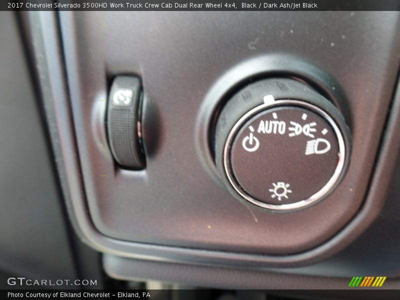 Black / Dark Ash/Jet Black 2017 Chevrolet Silverado 3500HD Work Truck Crew Cab Dual Rear Wheel 4x4