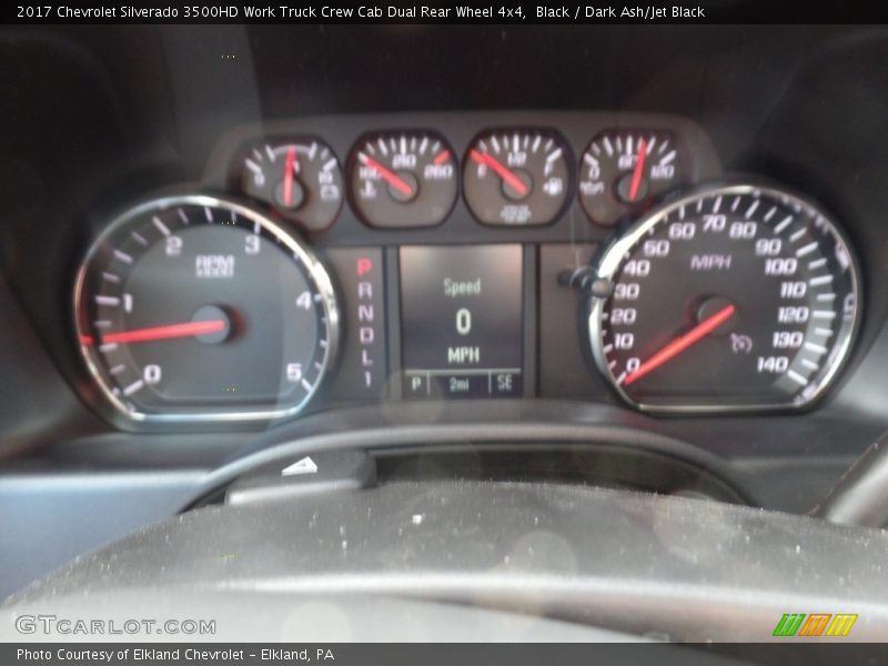 Black / Dark Ash/Jet Black 2017 Chevrolet Silverado 3500HD Work Truck Crew Cab Dual Rear Wheel 4x4