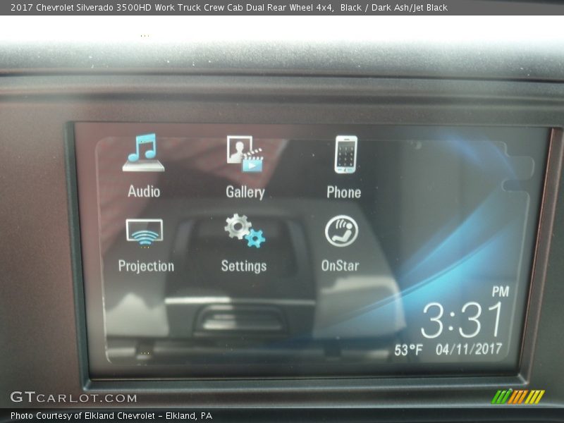 Black / Dark Ash/Jet Black 2017 Chevrolet Silverado 3500HD Work Truck Crew Cab Dual Rear Wheel 4x4