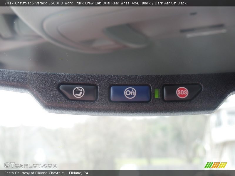 Black / Dark Ash/Jet Black 2017 Chevrolet Silverado 3500HD Work Truck Crew Cab Dual Rear Wheel 4x4