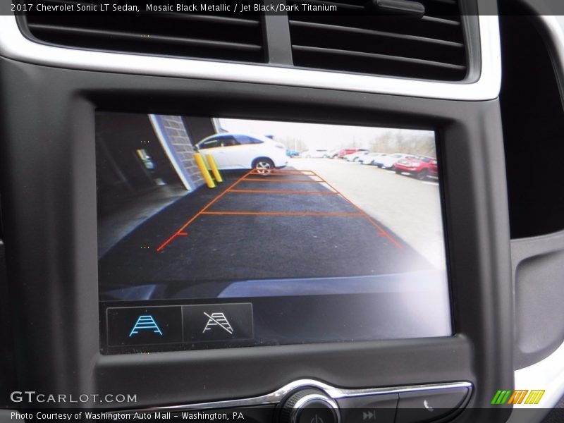 Mosaic Black Metallic / Jet Black/Dark Titanium 2017 Chevrolet Sonic LT Sedan