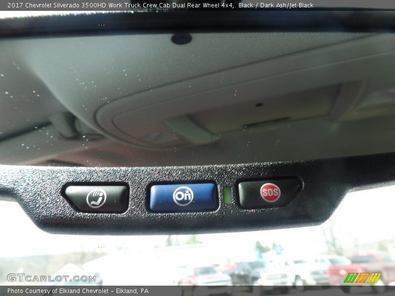 Black / Dark Ash/Jet Black 2017 Chevrolet Silverado 3500HD Work Truck Crew Cab Dual Rear Wheel 4x4