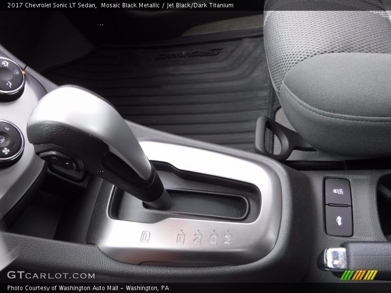 Mosaic Black Metallic / Jet Black/Dark Titanium 2017 Chevrolet Sonic LT Sedan