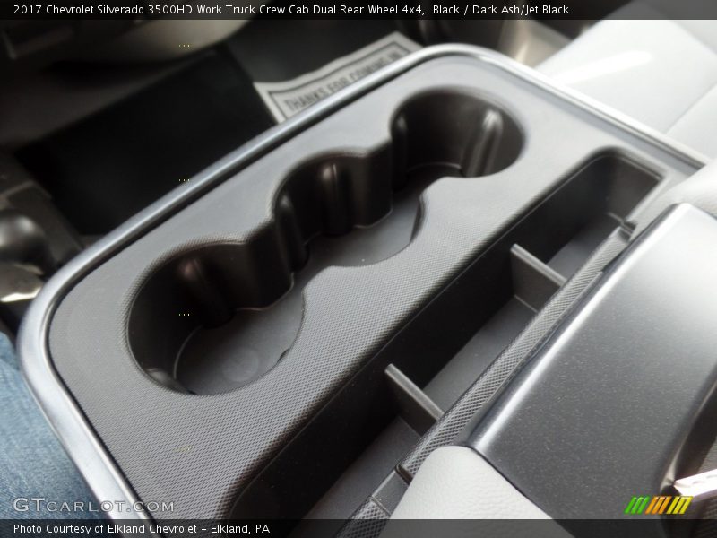 Black / Dark Ash/Jet Black 2017 Chevrolet Silverado 3500HD Work Truck Crew Cab Dual Rear Wheel 4x4