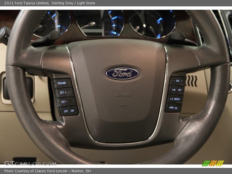Sterling Grey / Light Stone 2011 Ford Taurus Limited