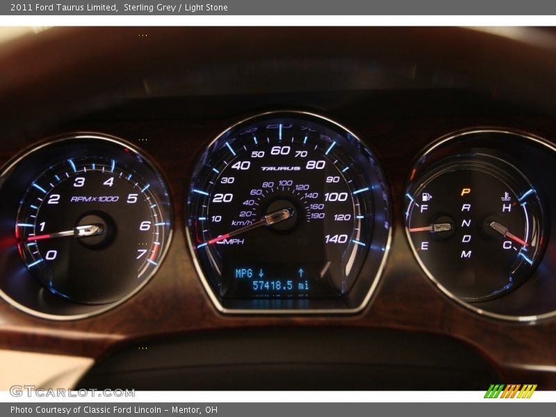Sterling Grey / Light Stone 2011 Ford Taurus Limited