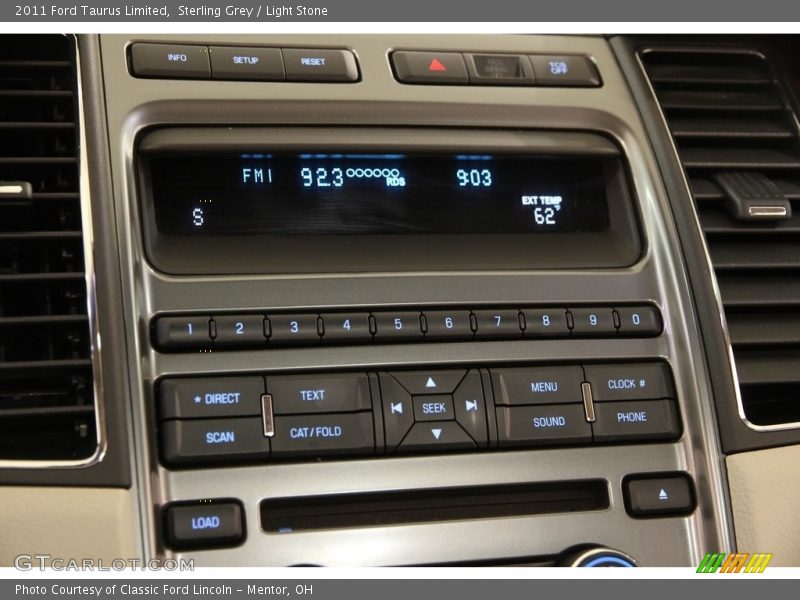 Sterling Grey / Light Stone 2011 Ford Taurus Limited