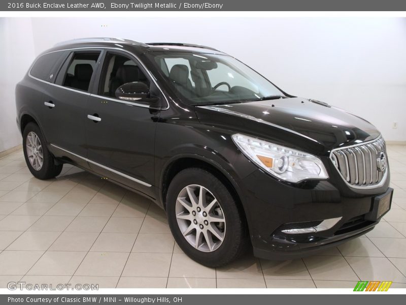 Ebony Twilight Metallic / Ebony/Ebony 2016 Buick Enclave Leather AWD