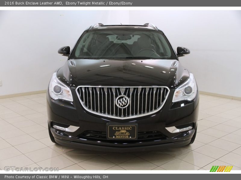 Ebony Twilight Metallic / Ebony/Ebony 2016 Buick Enclave Leather AWD