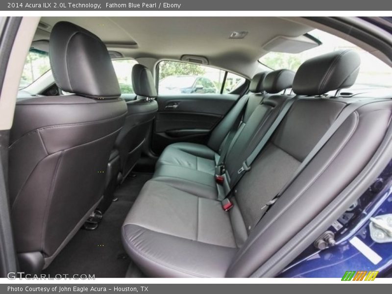 Fathom Blue Pearl / Ebony 2014 Acura ILX 2.0L Technology