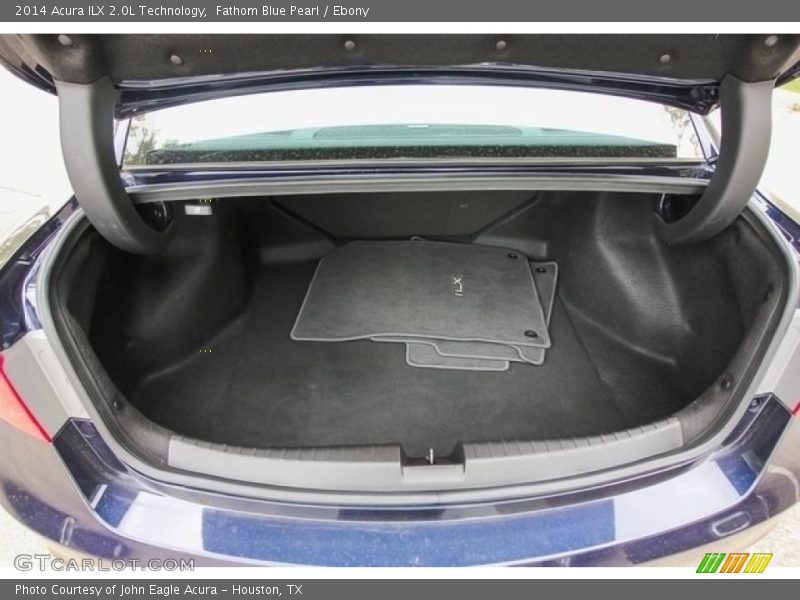 Fathom Blue Pearl / Ebony 2014 Acura ILX 2.0L Technology