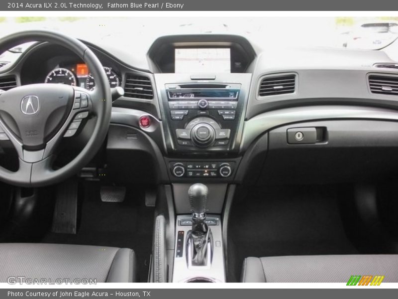 Fathom Blue Pearl / Ebony 2014 Acura ILX 2.0L Technology