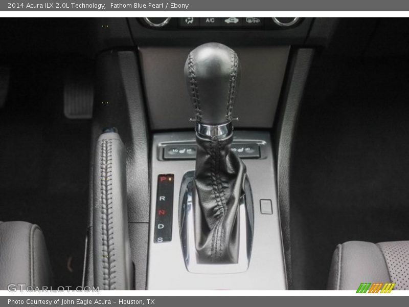 Fathom Blue Pearl / Ebony 2014 Acura ILX 2.0L Technology