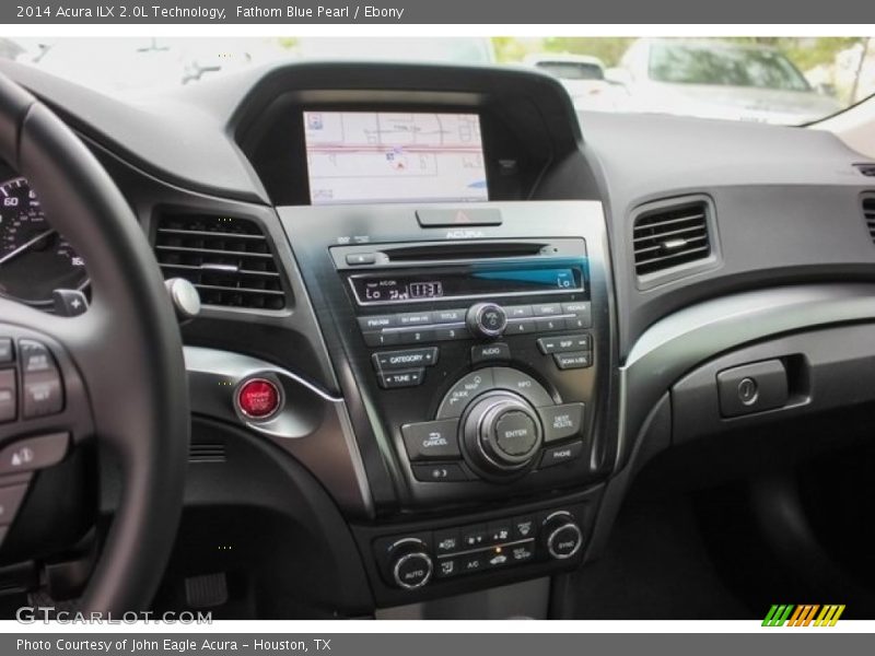 Fathom Blue Pearl / Ebony 2014 Acura ILX 2.0L Technology