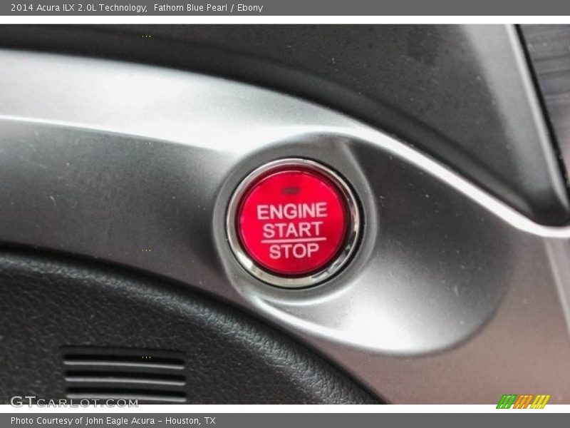 Fathom Blue Pearl / Ebony 2014 Acura ILX 2.0L Technology
